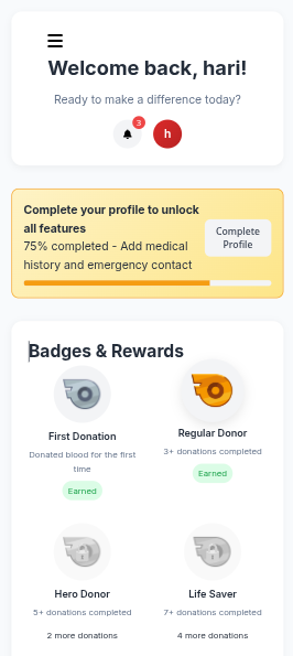 Dashboard UI